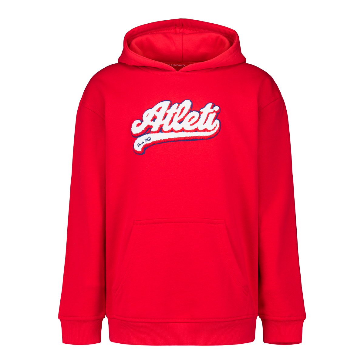 Kids Atleti Red Terry Hoodie image number null